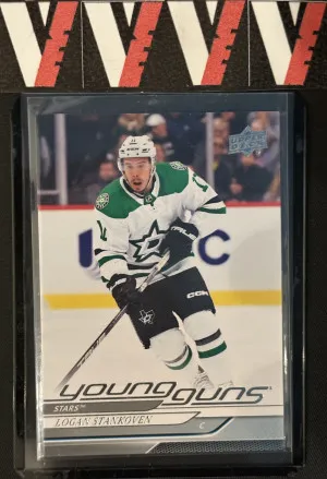 2024-25 Upper Deck Logan Stankoven Young Guns #244 ROOKIE (RC) front
