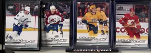8 Card Lot - 2024-25 Young Guns Base & Matching Player Canvas back