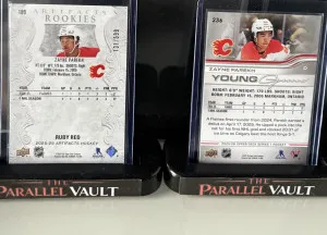 Zayne Parekh 2024-25 Young Guns & Artifacts -Ruby Red - 131/599 back
