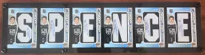 2022-23 Upper Deck SP Game Used Draft Day Marks /35 Jordan Spence #DDM-JS AUTO Los Angeles Kings COMPLETE IN BLACK FRAME