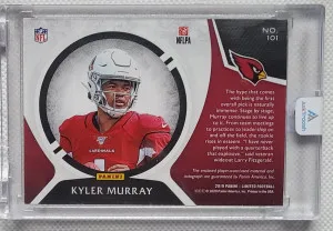 2019 Panini Limited Kyler Murray Bronze Rpa 07/23 RC back