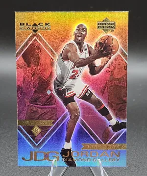 DG1 Michael Jordan 1999-00 Upper Deck Black Diamond - Jordan Diamond Gallery front