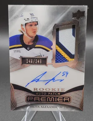 AR-NI Nikita Alexandrov RPA Rookie Premier  #/249 front