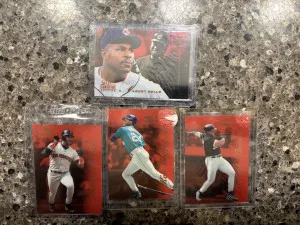 Lot Of 4 1996 Select Certified Red /1800 front