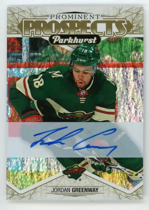 2018-19 Parkhurst Jordan Greenway Prominent Prospects Autograph #PP-7