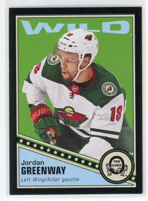 2019-20 O-Pee-Chee #253 Jordan Greenway Retro Black /100
