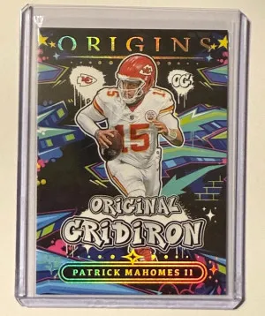 2025 Panini Origins Patrick Mahomes II Original Gridiron #11 Chiefs front