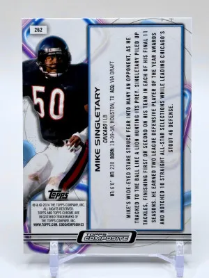 2023 Topps Composite Cosmic Chrome - MIKE SINGLETARY - #262 - Chicago Bears back