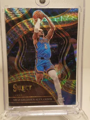 Shai Gilgeous Alexander Court side 2024 select elephant skin ssp front