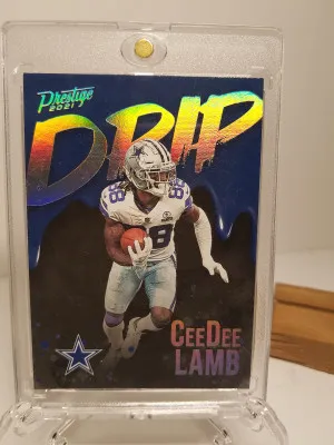2021 Prestige CeeDee Lamb DRIP case hit front
