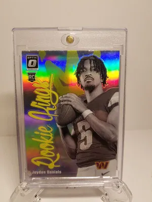 Jayden Daniels 2024  optic Rookie Kings front