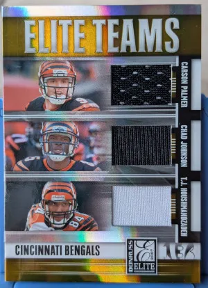 2007 Donruss Elite Cincinnati Bengals Elite Team #77/99 front