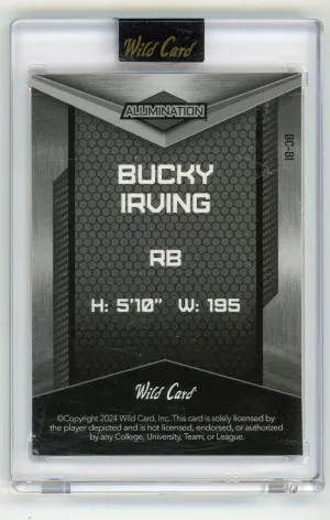2024 Wild Card Bucky Irving Alumination 2/20 back
