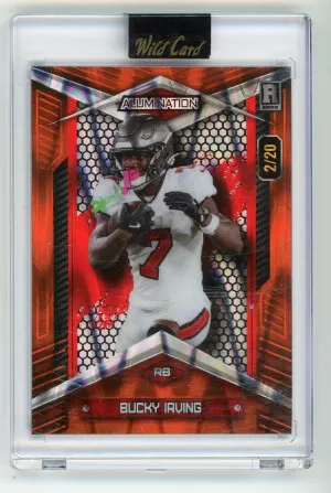 2024 Wild Card Bucky Irving Alumination 2/20 front