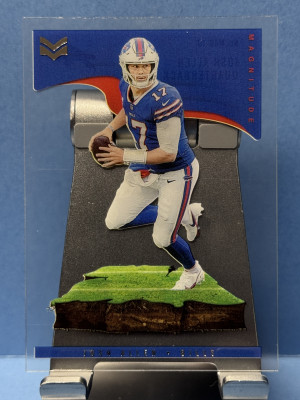 2021 Panini Chronicles Stars & Stripes #MAG-19 Josh Allen Magnitude front