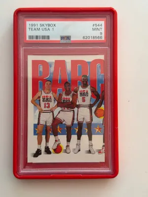 1991 Skybox Team Usa 1 front