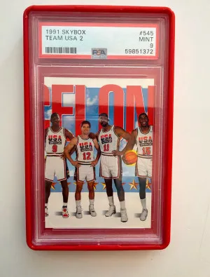 1991 Skybox Team Usa 2 front