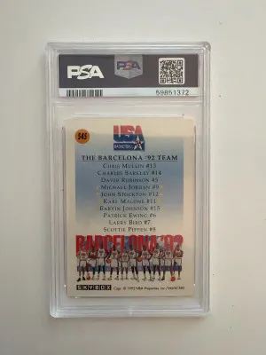 1991 Skybox Team Usa 2 back