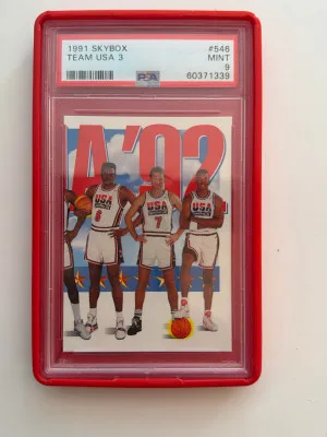 1991 Skybox Team Usa 3 front