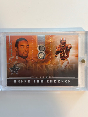 2007 Calvin Johnson Rookies And Stars DFS /300 front