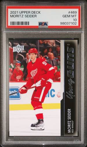 2021-2022 Upper Deck Moritz Seider front