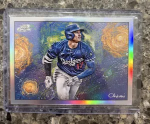 2025 Topps Cosmic Shohei Ohtani Stars In The Night Ssp Case Hit front