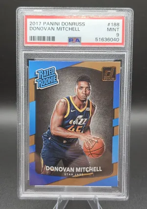 2017 Panini Donruss Donovan Mitchell front