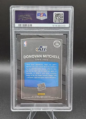 2017 Panini Donruss Donovan Mitchell back
