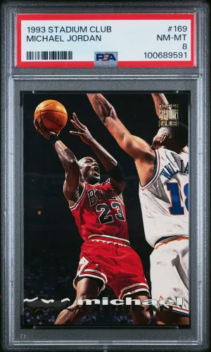 1993 Stadium Club Michael Jordan front