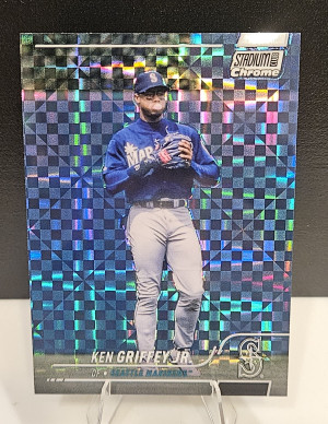 2022 Topps Stadium Club Chrome Ken Griffey Jr Xfractor front
