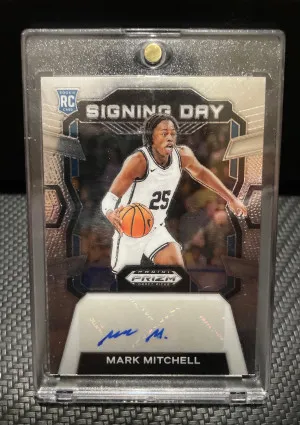 Mark Mitchell Rookie Signing Day Autographed front