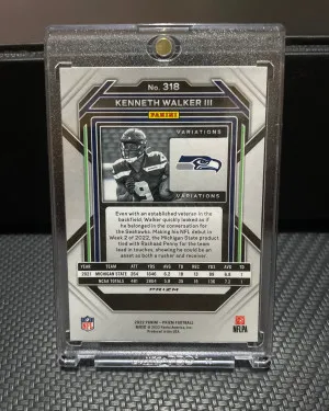 Kenneth Walker III Rookie Card back