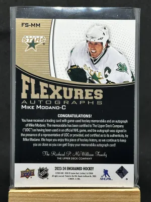 Mike Modano Engrained Flexures Auto back