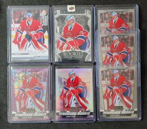 Jakub Dobes 7 card Rookie Lot front