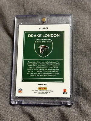 2022 Donruss Optic Drake London Downtown!! back