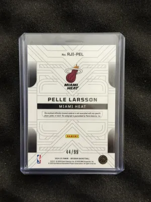 2024-25 Obsidian Pelle Larsson RPA Orange Flood /99 back