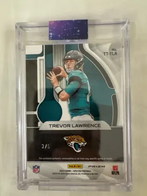 Trevor Lawrence /5 Triple Threats Patches back