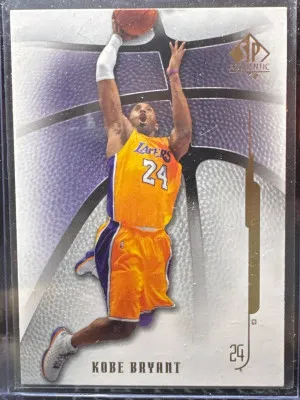 2008-09 Upper Deck SP Authentic Kobe Bryant # 89 Lakers RED Nice Goat Hof Invest front