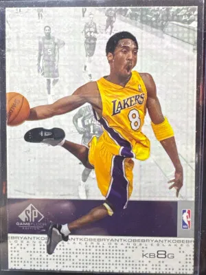 Upper Deck 2000-01 SP Game Floor Edition Kobe Bryant 25 HOF LOS ANGELES LAKERS front