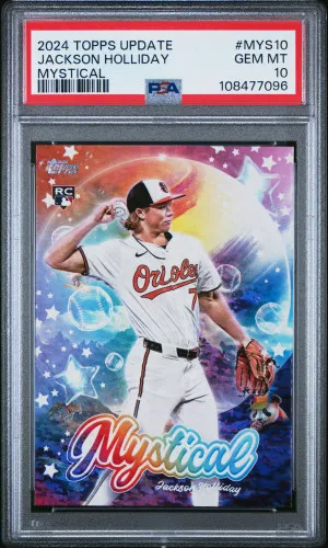 2024 Topps Update Mystical Jackson Holliday PSA 10 front