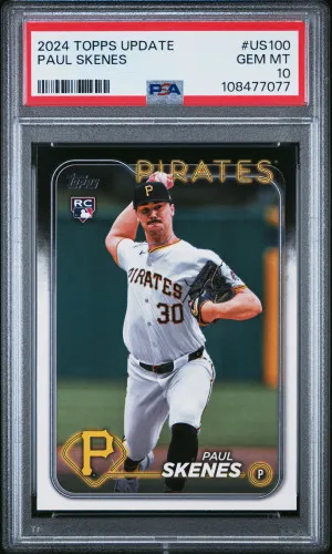2024 Topps Update Rookie Paul Skenes front