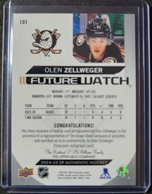 Olen Zellweger Future Watch Auto back