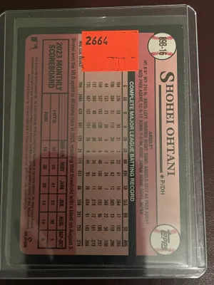 2024 Topps Series 1 - 1989Topps Baseball ShoheiOhtani #89B-16 back