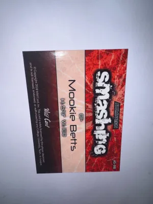 Mookie Betts 1/1 back
