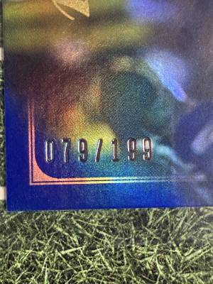 2025 Panini Luminance - Peyton Manning - Blue 79/199 Color Match back