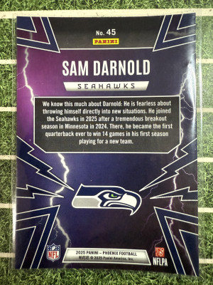 2025 Phoenix #45 Thunderbirds Sam Darnold back