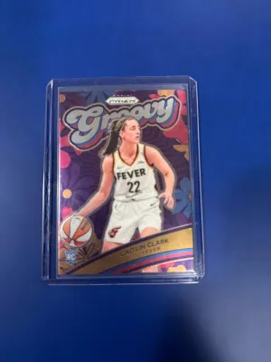 2024 Prizm Caitlin Clark Groovy front