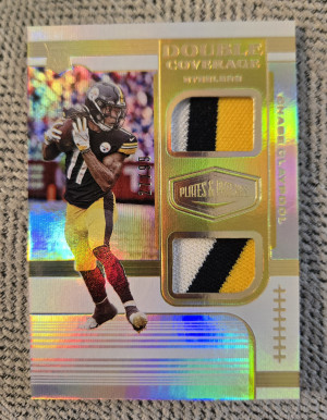 Chase Claypool RC Plates and Patches Double Coverage /99 front