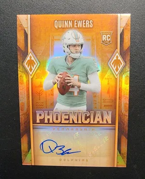 2025 Panini Phoenix Quinn Ewers Phoenician Penmanship Autograph RC front