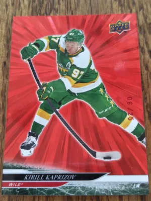 2024-25 Series 2 Kirill Kaprizov Red Outburst front